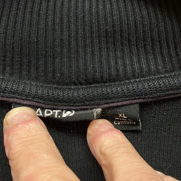 APT Zipper Pullover Shirt for Men - Picture 4 of 5